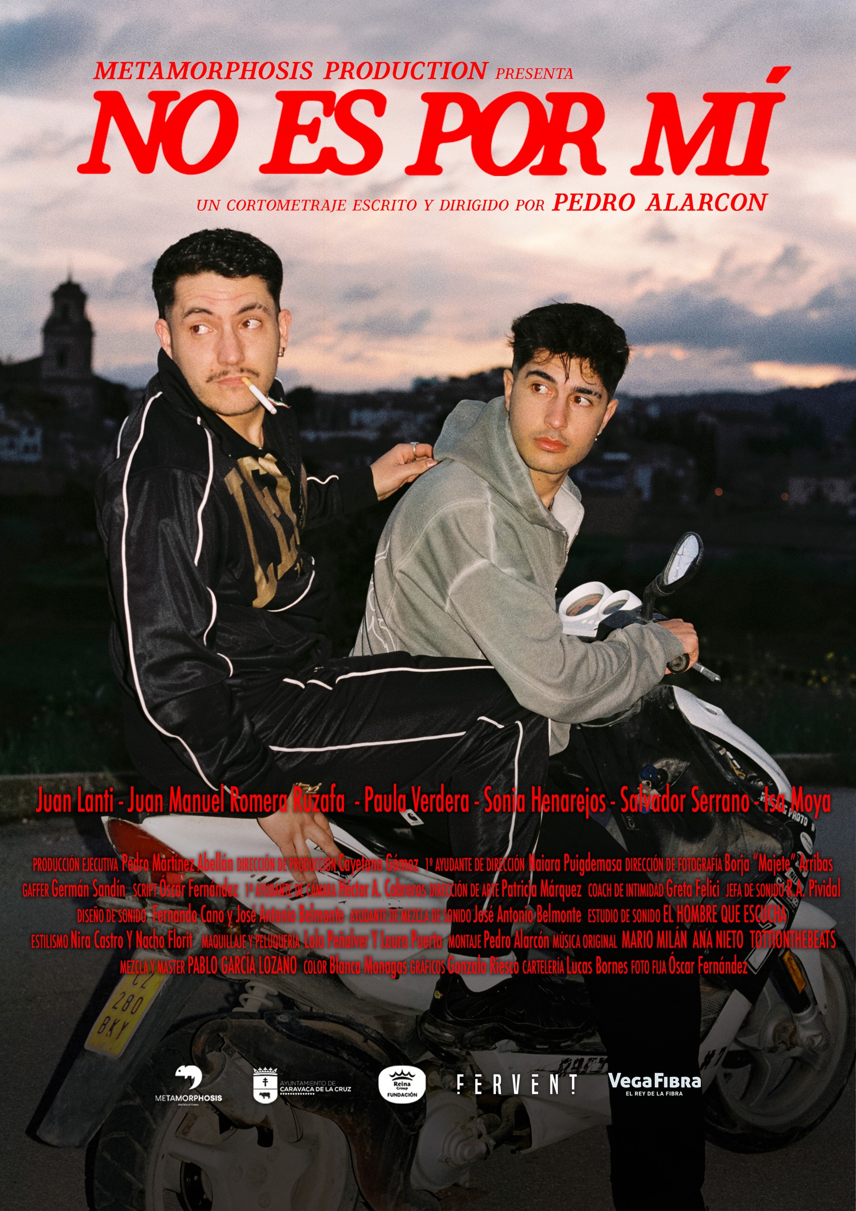 No es por mí — poster