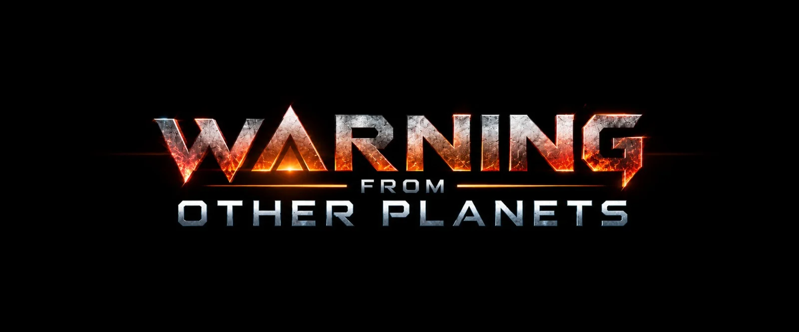 Warning from other planets — affiche