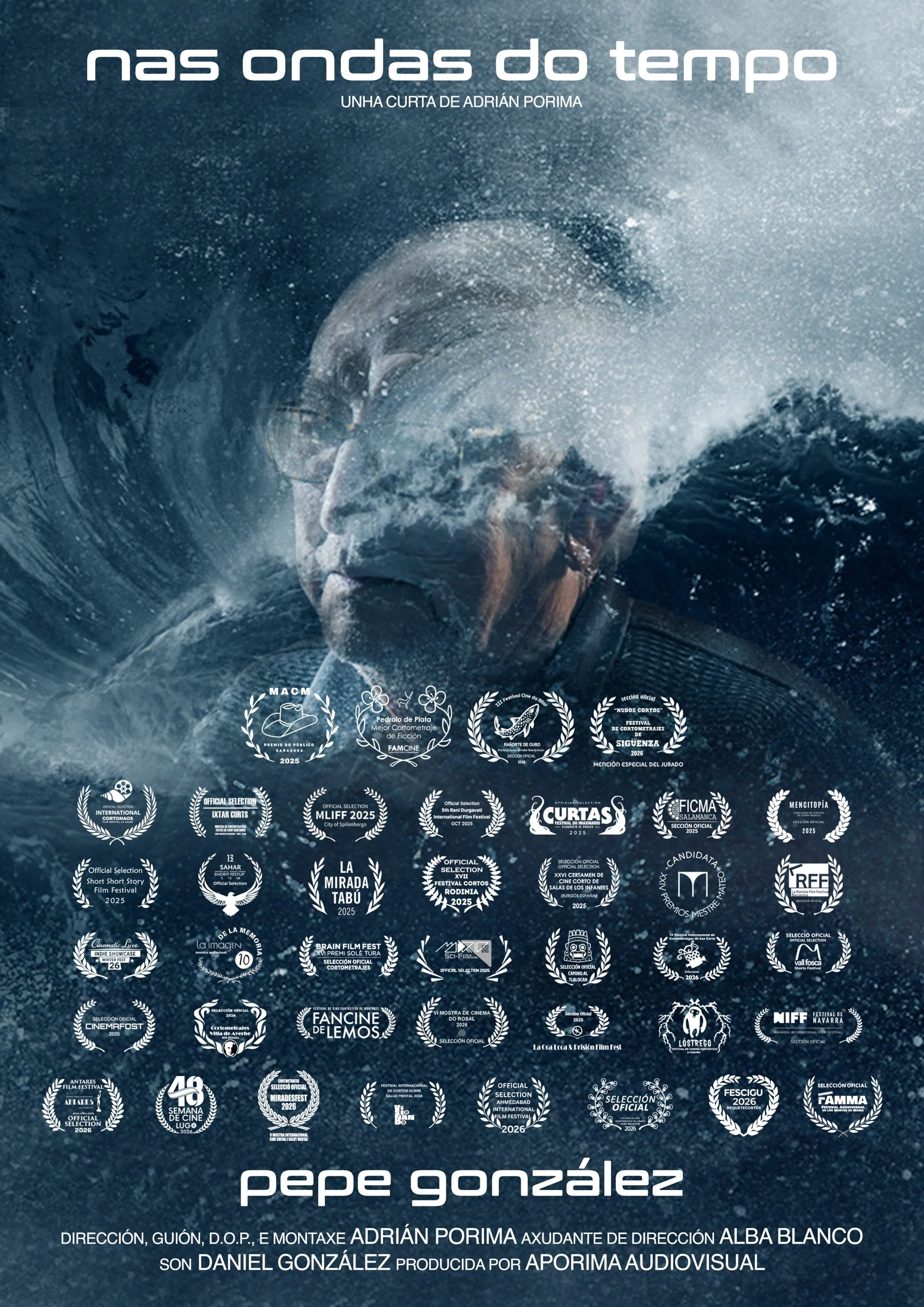 Nas ondas do tempo — poster