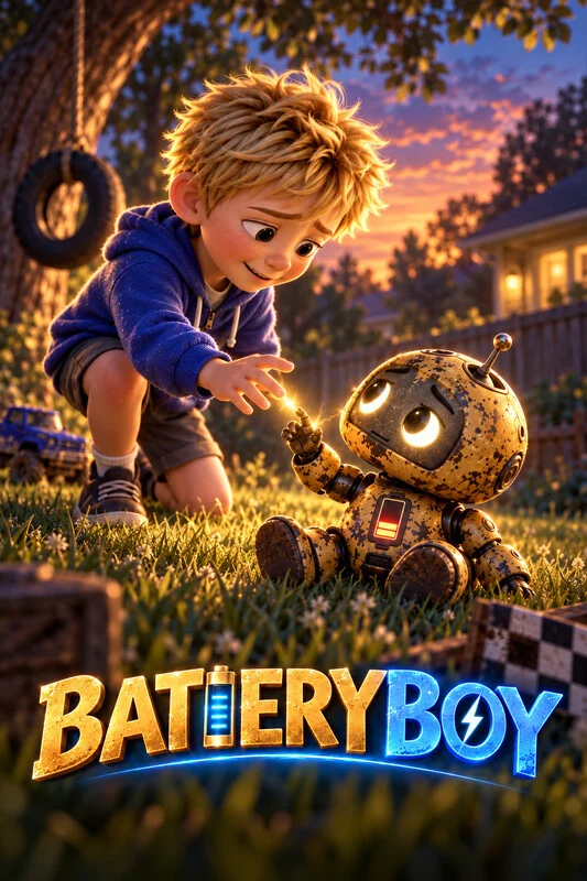 BATTERY BOY — poster